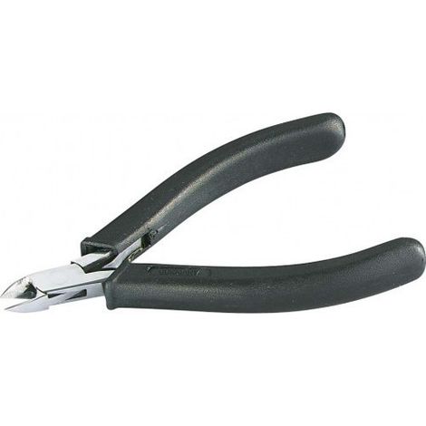 SAM OUTILLAGE - Pinces électronique coupantes têtes ogivales becs extras-fins - TETE EXTRA FINE RASE (1/2)