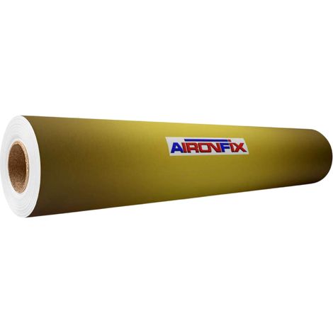 ROLLO FILM AIRONFIX ADH. 45CMX20M BRILLO ORO