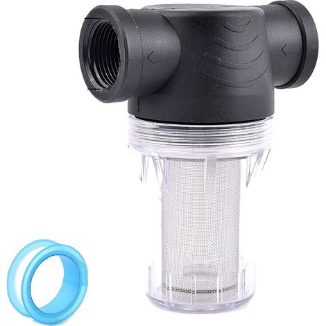 Filtro de agua, alta precisión de filtración, material de PVC duradero, 100 mallas, 1 pulgada (1/2)
