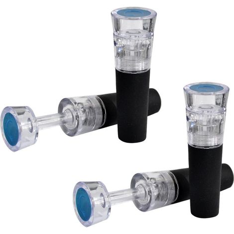 Sceau À Vide Pour Bouteille De Vin - 200 KPa - Convient Pour Bouteilles Standards - Usage Domestique Et Professionnel - Lot De 2 (1/5)