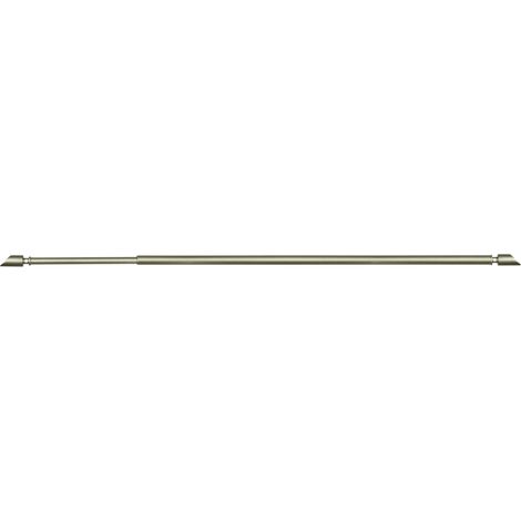 astina per tendine alluminio nichel terminale a tronchetto estensibile da 40 a 60 cm
