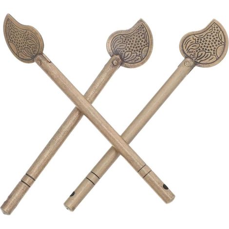 Verrou de Porte en Cuivre Massif Style Antique, 9 Cm (1/5)