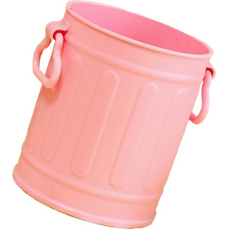 Porte-crayons en plastique rose, mignon et de grande capacité, pratique pour ranger les crayons à la maison, à l'école ou au bureau. (1/5)