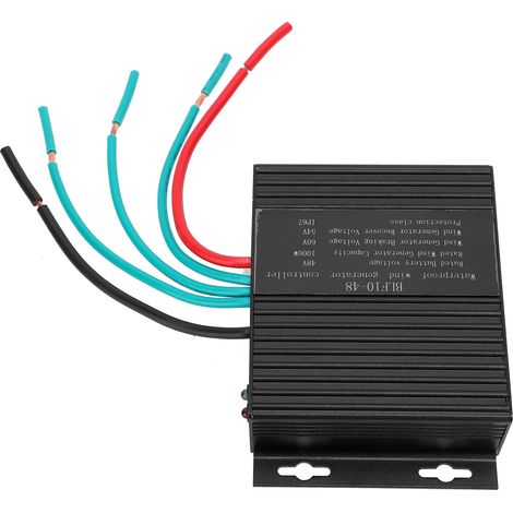 Contrôleur de générateur d'éolienne F10-48V 1000W, régulateur de tension de charge de batterie, étanche IP67 (1/5)