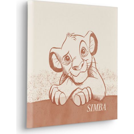 Tableau mural Disney Le Roi lion It´s Simba 40x40 cm (1/5)