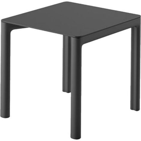 Tavolo "Chloe" struttura in polietilene colore nero perla per esterno -140 x 74 cm (1/3)