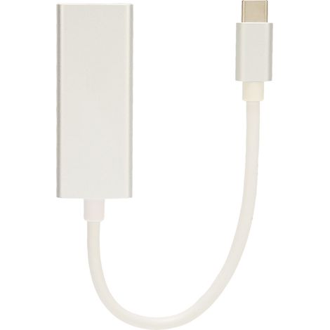 Adaptateur USB C vers Ethernet 10M/100M/1000M, Hub USB 3.0 Type C vers RJ45, carte réseau filaire interface câble réseau (1/5)