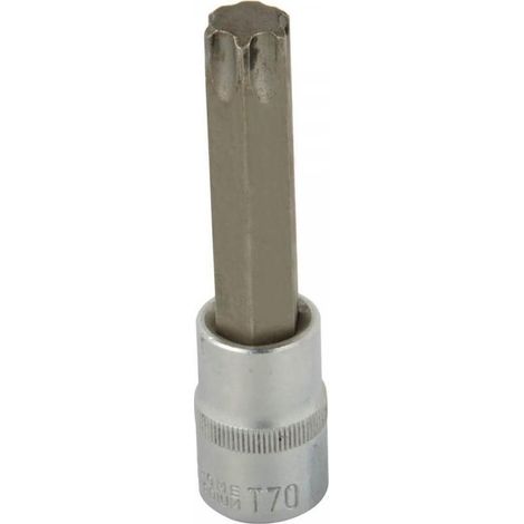 Punta Torx Geko t-70 100 mm acciaio cromo vanadio resistente ergonomica