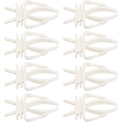 Lot de 8 mangeoires pour cage à oiseaux et pinces à légumes pour canaris perroquets (1/5)