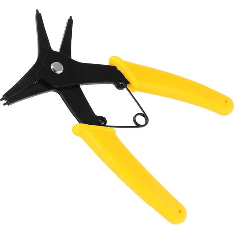 morsetto a molla esterno in acciaio giallo (1/5)