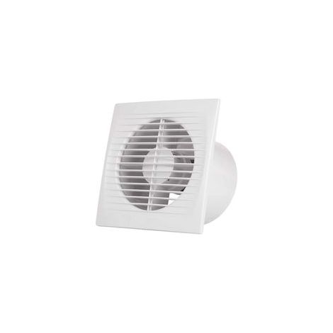 Ventilateur extracteur d’air silencieux avec valve anti retour (220V, 18 W, 15 x 15 cm)