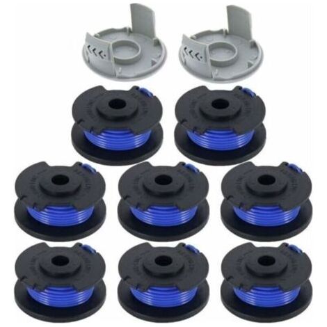 Bobines de Fil de Rechange pour débroussailleuse Compatible Ryobi One+ AC14RL3A Remplacement du fil de coupe et du câble de coupe de la tête faucheuse à bobine (1/4)