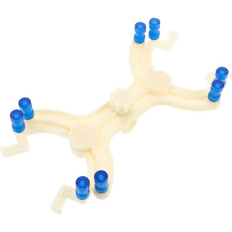 Pince à burette en plastique, de titrage double pour laboratoire (1/5)