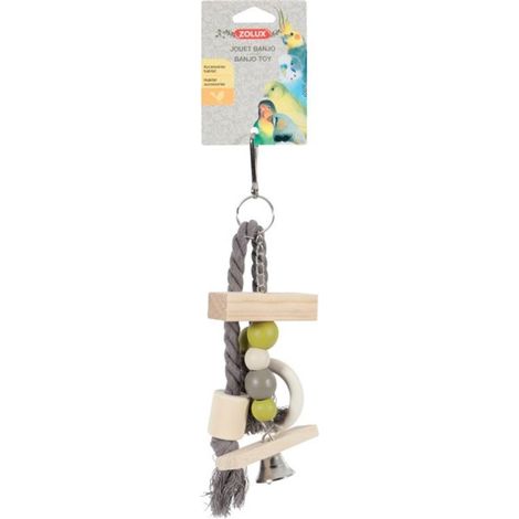 Gioco legno Pappagalli/Calopsitte Banjo (1/2)
