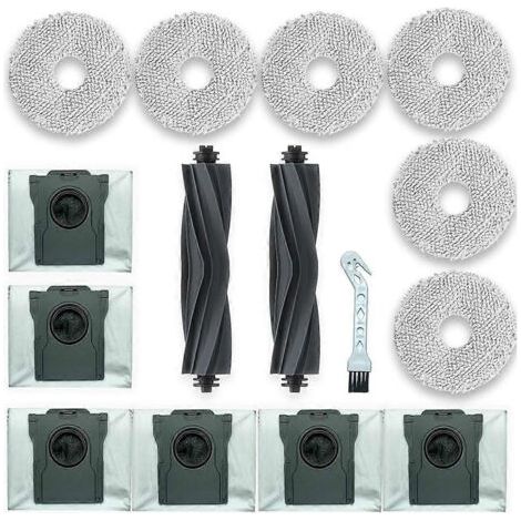 Kit d'accessoires Kärcher Easyfix SC2 SC3 SC4 SC5 – 11 pièces – Chiffons microfibres, brosses nylon, abrasifs – Nettoyage surfaces lisses et rugueuses (1/5)
