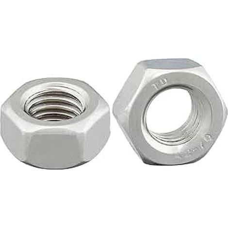 200 Ecrous Hexagonaux M8 mm - ISO 4032 - Inox A2 - D-Work (1/5)
