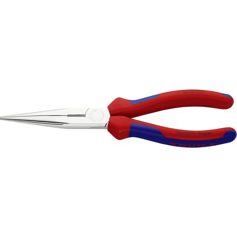 Knipex 26 15 200 Werkstatt Flachrundzange Gerade Chrom-Vanadium Elektrostahl 200 mm (1/5)