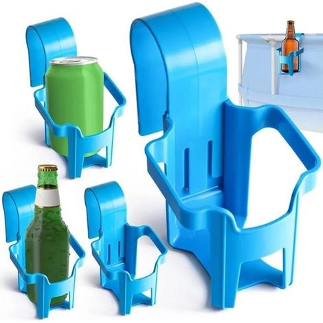 Set mit 4 Becherhaltern für Pool, Poolbereich, Spa und Kühlbox, verschiedene Farben