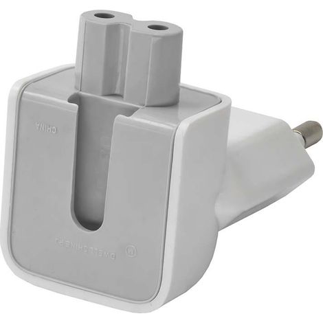 Adattatore CA Akyga AK-AD-60 EU CEE 7/16 a C7, colore bianco. (1/5)