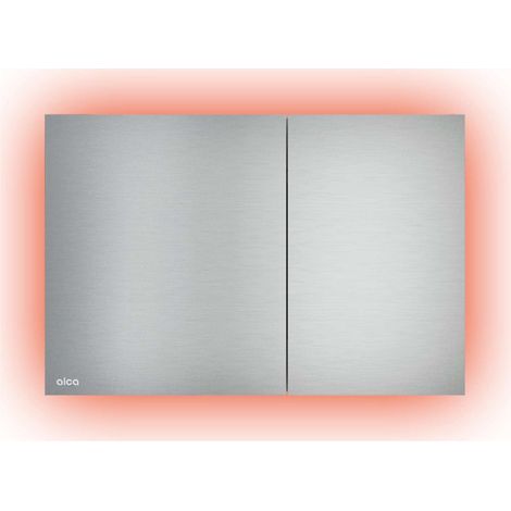 Alca Flat - Flächenbündige Steuerung, mit Hintergrundbeleuchtung rainbow, alunox matt AIR LIGHT R (1/2)