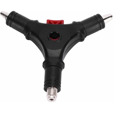Outil de Dénudage et Compression 4-en-1 pour Câbles Coaxiaux RG59/RG6 avec Connecteur F (1/5)