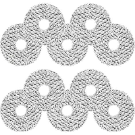 Lot de 10 balais-serpillères pour robots aspirateurs L10s Ultra/L10s Pro Ultra/L20 Ultra/L10s Pro Ultra Heat/X10+ (1/5)