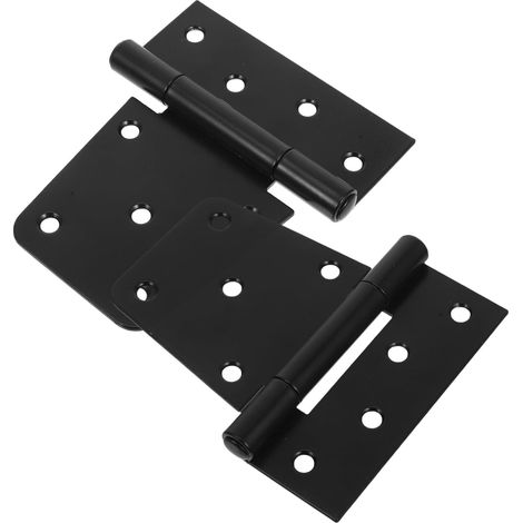 de porte noires soudées robustes de 8 9 cm 3 5 pouces pour (1/5)