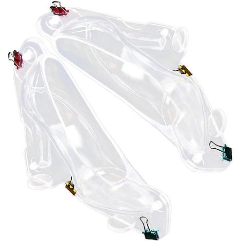 Lot de 10 moules à chocolat transparents en forme de talons hauts, pour la pâtisserie et la confiserie maison, adaptés aux amateurs et aux professionnels du chocolat, 11 x 8 cm. (1/4)