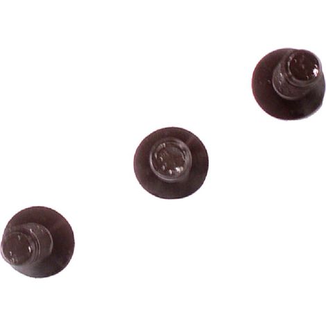 Kit 3 Tornillos Inox para Taco de Goma - Bicicleta Trepa