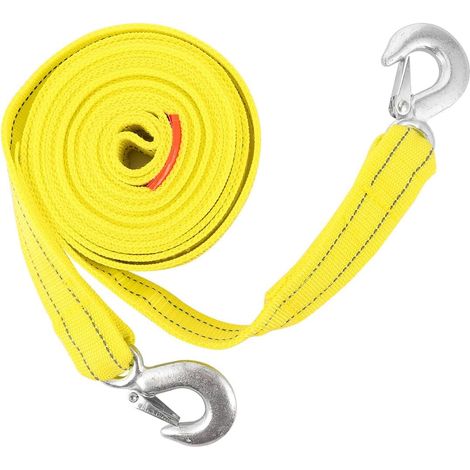 Sangle de Remorquage Robuste Mètres Tonnes avec Crochets U Sécurisés et (1/5)