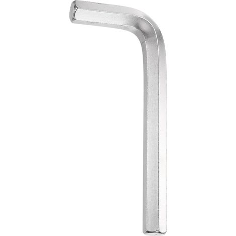 Clé hexagonale 14mm acier Cr-V forme L forme métrique clé hexagonale outil de réparation pour bricolage maison vélo et réparation de moto, argent (1/5)
