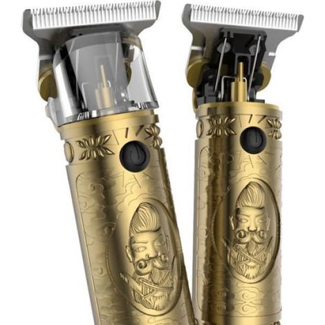 Tondeuse À Cheveux - Tondeuse Électrique Sans Fil 10 W - 5100 Tr/Min - Batterie Au Lithium - Autonomie 240 Min - Lame En Acier - 18 Cm - 256 G (1/4)