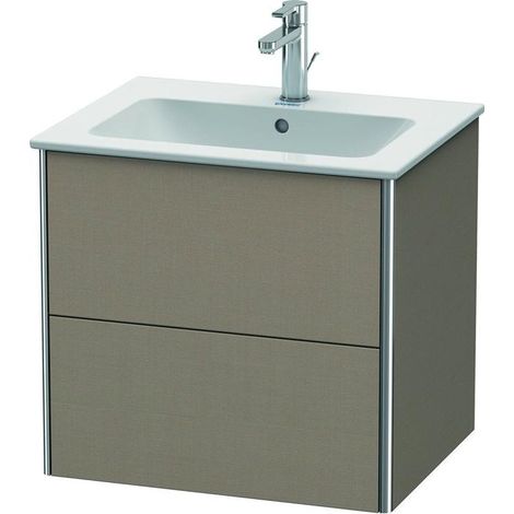 Duravit XSquare Waschtischunterbau wandhängend, 2 Schubkästen, (1/5)