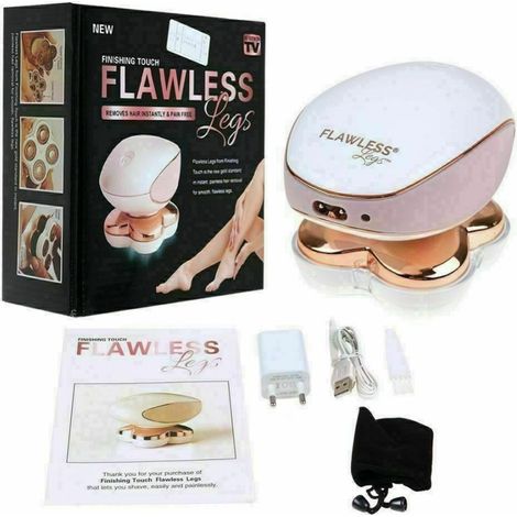 Trade Shop - Depilador De Afeitadora De Mujeres De Mujer Eléctrica Recargable De Cabello Seco Seco - (1/5)