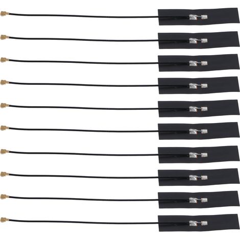 10-teilige FPC-Antenne, flexibel, Dualfrequenz 2,4 GHz/5,8 GHz für Bluetooth-WLAN-Router, integriertes Kabel NZ2.4G/5.8G FPC003 (1/5)