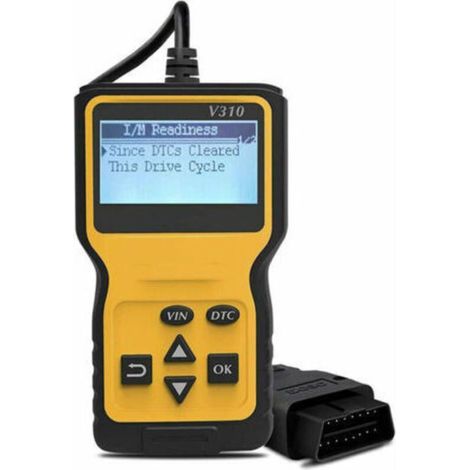 Auto Scanner Outil de diagnostic automatique Scanner Lecteur de voiture Lecteur Lisez et effacez les codes d'erreur du moteur pour détecter facilement les pannes de moteur (1/5)
