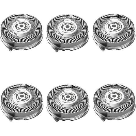 Têtes de rasoir de rechange pour rasoirs électriques Philips série 5000. compatibles avec les modèles Philips série 5000 (s5xxx) et Aquatouch (s5xx) - sfygv (1/4)