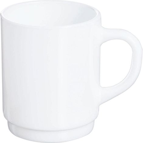 Mug de restaurant Arcoroc durable Opal 250 ml - 6 pièces. (1/4)