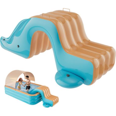 Giocattoli da bagno a forma di dinosauro, per piccoli gruppi, 43 pezzi, scivoli d'acqua fai-da-te, giocattoli da parete per vasca da bagno con ventose resistenti, vasca da bagno a parete (1/5)