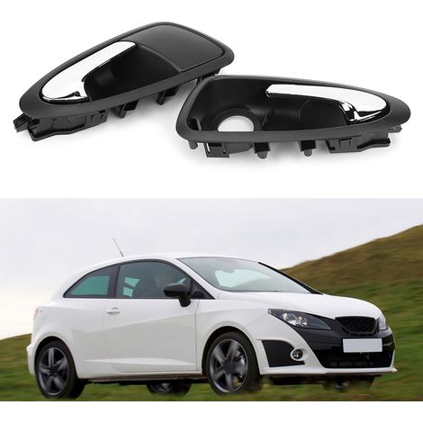 Poignée intérieure de porte avant pour Seat Ibiza 6J1837114A 6J1837113A (1/5)
