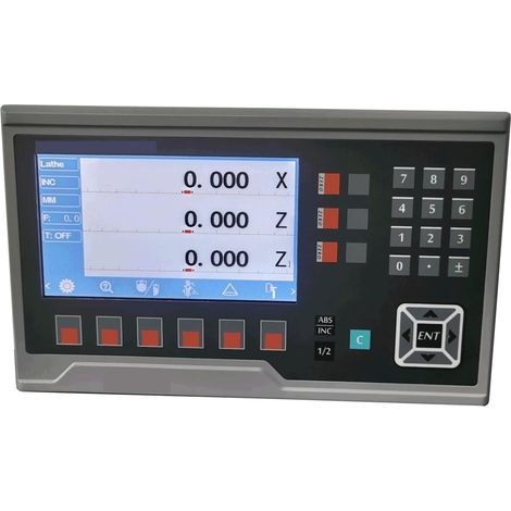Échelle linéaire numérique Deux et Three Axis Tour Milling Machine LCD Cnc Porte électronique numérique à échelle linéaire optique pour la machine de tour de fraisage de moulin ( Color : YH800-3 ) (1/5)