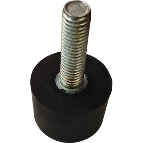 Taco Silentblock De Goma Genérico Rosca Ancho 9,62 mm Largo 34,06