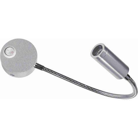 Lampe de Lit LED à Flexible Double Lumière Blanc Chaud 3W AC85-265V pour Lecture et Bureau (1/5)