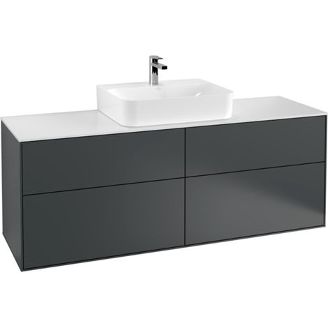 Villeroy & Boch Finion meuble sous lavabo, avec éclairage, lavabo