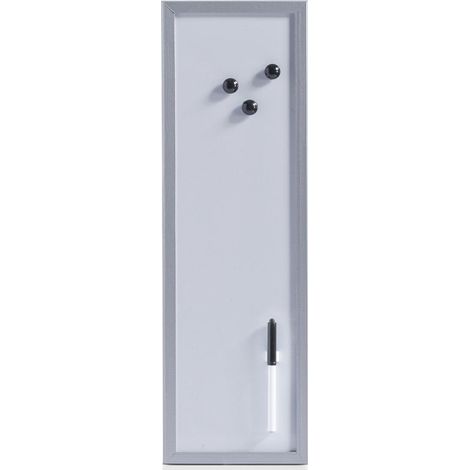 Magnettafel MEMO + 3 Magnete und Stift mit Filzschwamm, 60 x 20 cm, ZELLER (1/4)