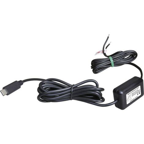ProCar Câble de charge USB-C IP44 3000 mA Charge de courant max=3 A pour un branchement direct sur la batterie 12 V sur (1/2)