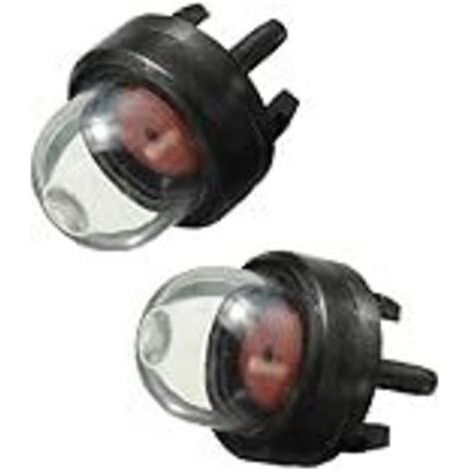 Mini Carburetor Oil Bubble Gasoline Snap Bulb Pump Kit for Trimmer Hedge Trimmer Chainsaw Accessories 2pcs (1/5)