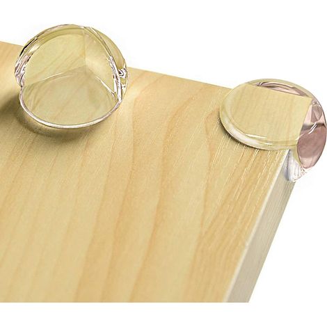 Coin de table protection bebe,Protecteurs d'Angle transparents avec adhésif renforcé,Protection coin de table pour bébés et enfants,pour tables et coins de meubles 12 pièces (1/5)