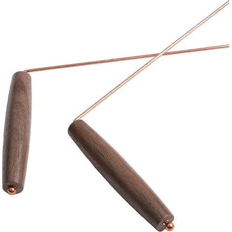 St. Ren Kupfersonden. Kompatibel mit Wahrsageinstrumenten mit Holzgriffen, Kupferstäben und Holzgriffen. Kompatibel mit Wasserschatz. (1/4)