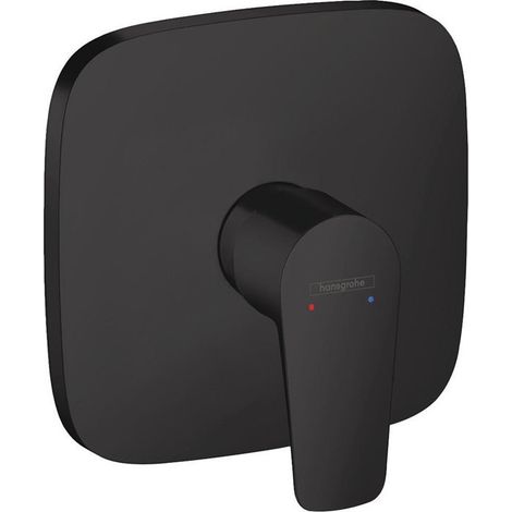 Set de finition pour mitigeur douche encastré noir mat